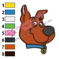 Scooby Doo Embroidery Design 25
